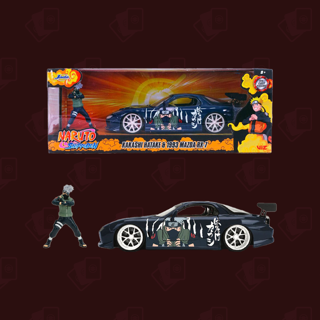 Naruto Shippuden Diecast Modell 1/24 1993 Mazda RX-7