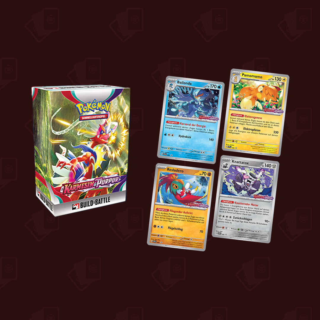 Karmesin und Purpur Build & Battle Stadium Box (DE)