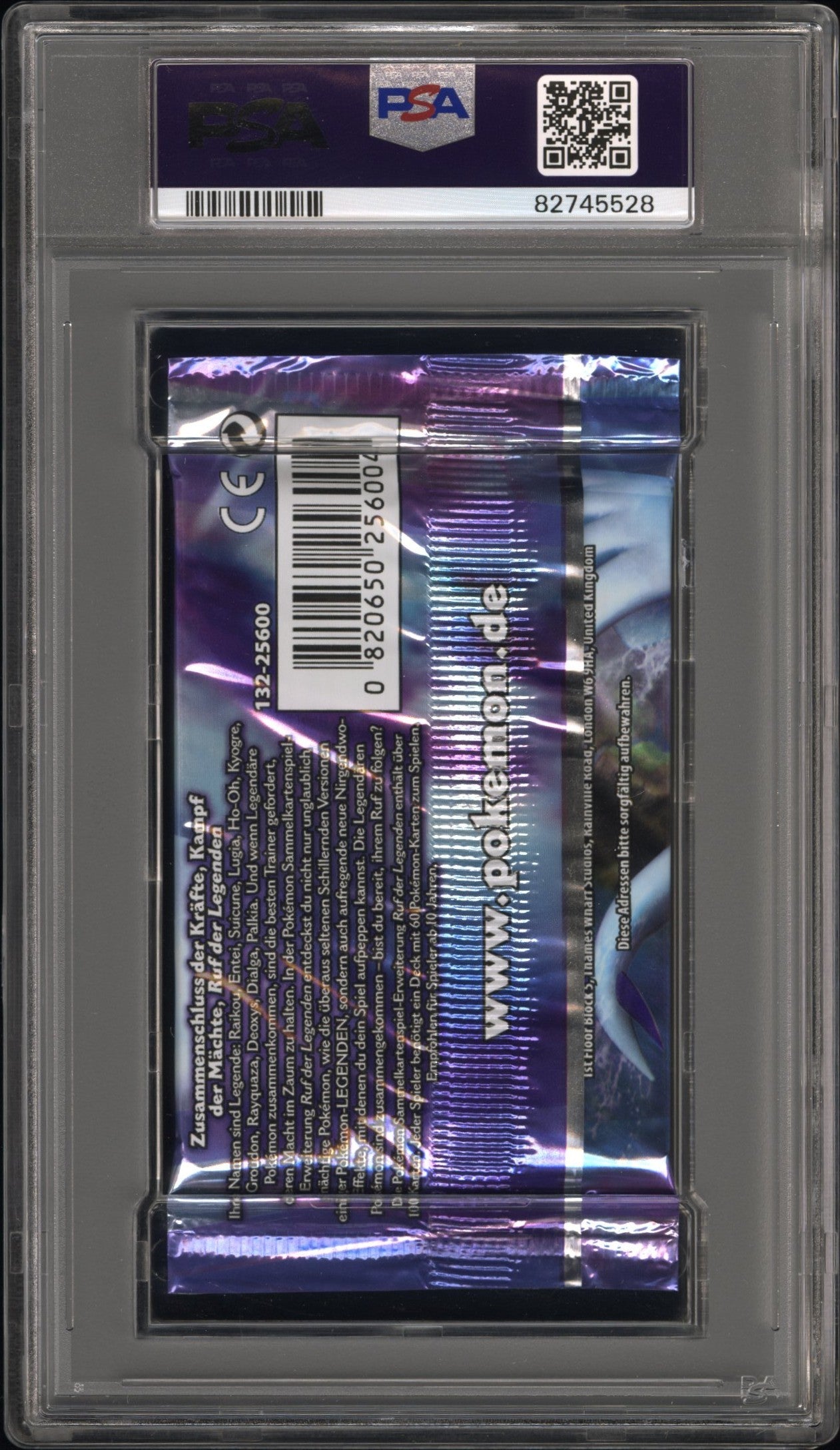 Call of Legends Booster (DE) PSA 8 (POP 1)